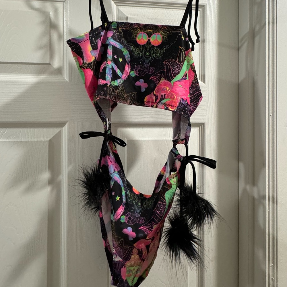 Glitter Romance UV Escape Bodysuit